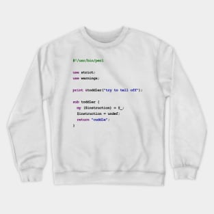 Perl New Baby Crewneck Sweatshirt